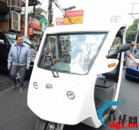 电动三轮车登陆马尼拉